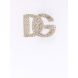 Cotton T-shirt with patch logo on the front