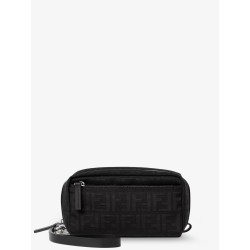 FF Zucca jacquard fabric clutch bag