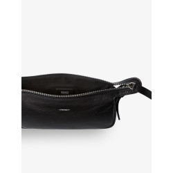 Zip Top Small vintage-effect leather shoulder bag