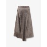 Janelle linen blend skirt