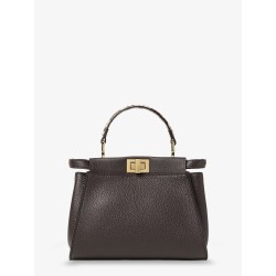 Peekaboo Mini hammered leather handbag