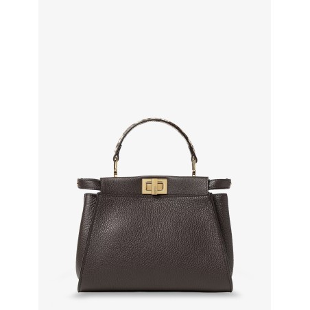Peekaboo Mini hammered leather handbag