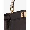 Peekaboo Mini hammered leather handbag