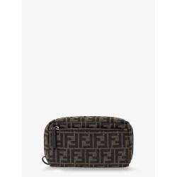 FF Zucca jacquard fabric clutch bag