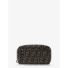 FF Zucca jacquard fabric clutch bag