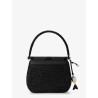Paula's Ibiza -Pescador raffia and leather handbag