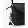 Paula's Ibiza -Pescador raffia and leather handbag