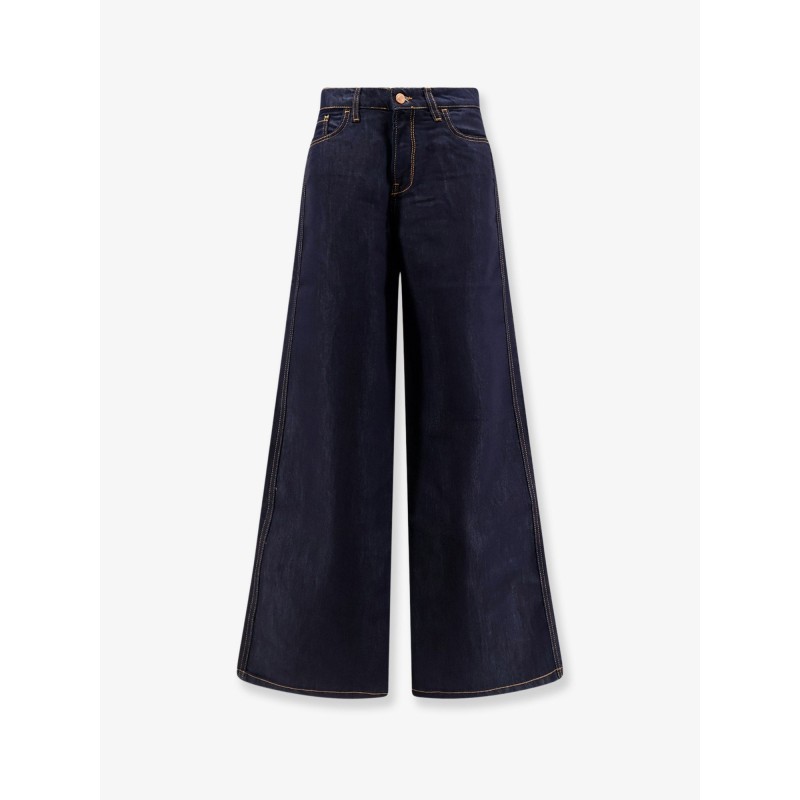 The Silk Kat Jeans with contrasting stitching