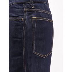The Silk Kat Jeans with contrasting stitching