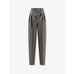 Wool and mohair trousers
