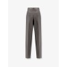 Wool and mohair trousers