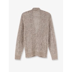 Mohair blend cardigan with iconic Dazzling motif