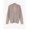 Mohair blend cardigan with iconic Dazzling motif
