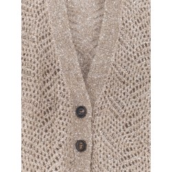 Mohair blend cardigan with iconic Dazzling motif
