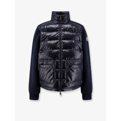 Padded jacket with fabric details