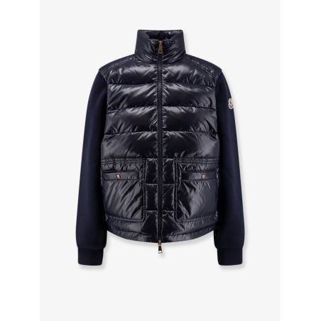 Padded jacket with fabric details