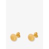 Paula's Ibiza Anagram Pebble Sterling Silver Earrings