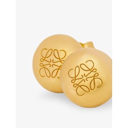 Paula's Ibiza Anagram Pebble Sterling Silver Earrings