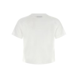 Logo patch crop T-shirt