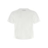 Logo patch crop T-shirt