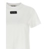 Logo patch crop T-shirt