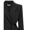 Stretch satin blazer