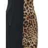 Animal-Print Corset Dress