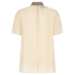 Valentino Garavani jewel collar top