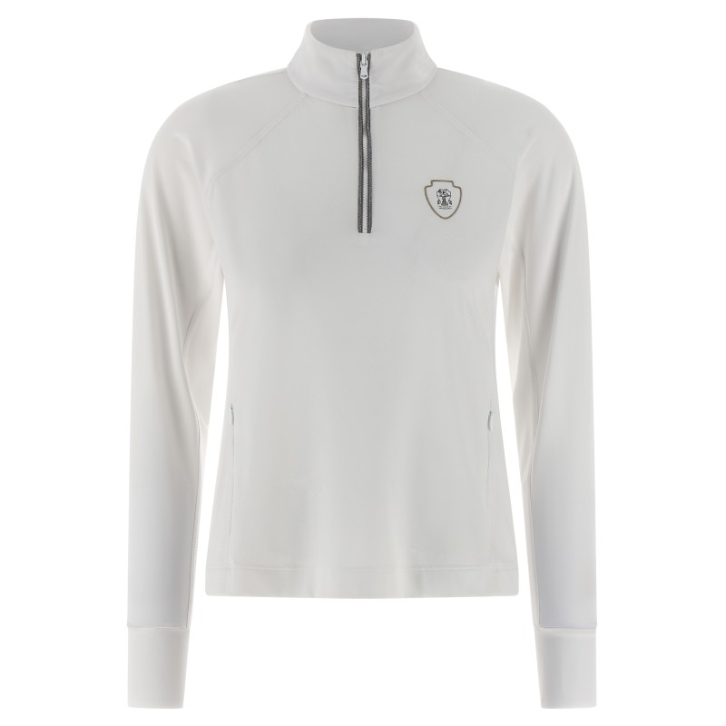 'Precious Half Zip' sweater