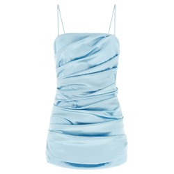 Stretch satin dress