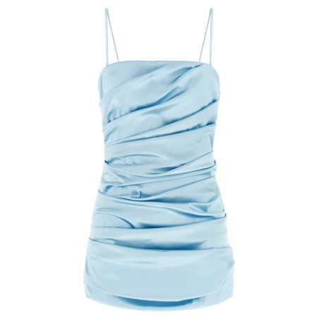 Stretch satin dress