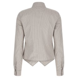 Pointed hem shirt