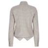 Pointed hem shirt
