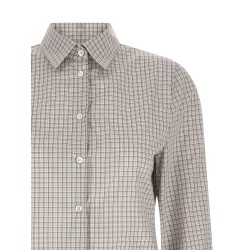 Pointed hem shirt