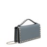 PORTAFOGLIO "ROCKSTUD" CON CATENA
