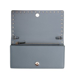 PORTAFOGLIO "ROCKSTUD" CON CATENA