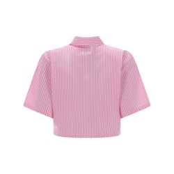 CAMICIA CROP CON LOGO