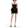 MINI DRESS WITH DRAPE