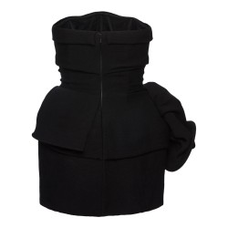 MINI DRESS WITH DRAPE
