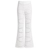 PANTALONE "STERN" CON MOTIVO TRAFORATO
