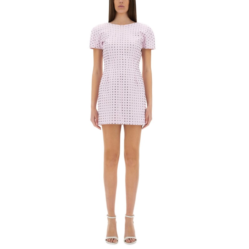 MINI DRESS WITH RHINESTONES