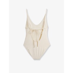Nylon Scoop One-Piece Swimsuit