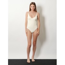 Nylon Scoop One-Piece Swimsuit
