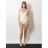 Nylon Scoop One-Piece Swimsuit