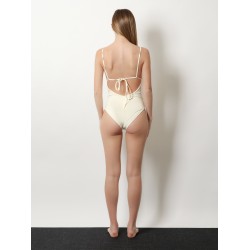 Nylon Scoop One-Piece Swimsuit