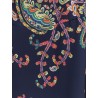 Dress with iconic multicolor print