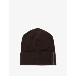 Cashmere hat with Monili detail