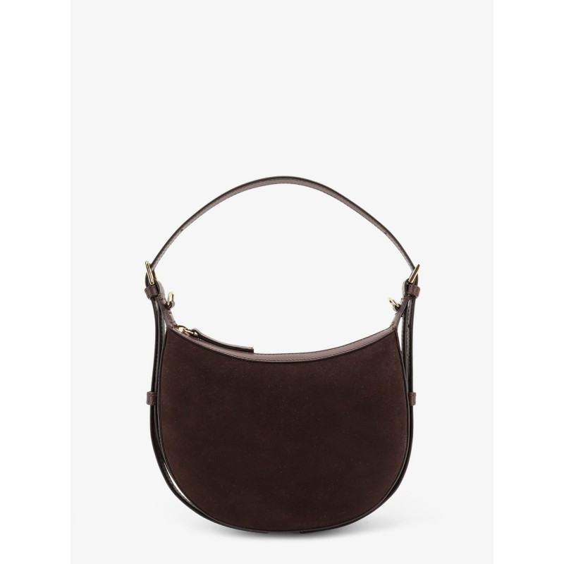 Silea suede shoulder bag