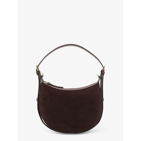 Silea suede shoulder bag