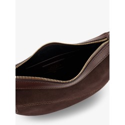 Silea suede shoulder bag